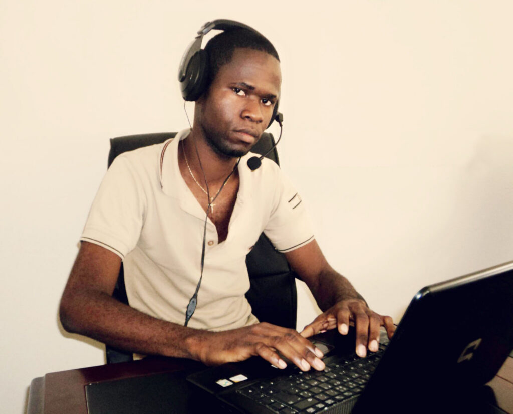 Moi au bureau